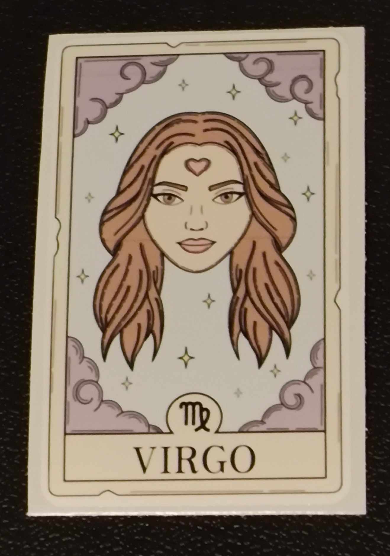 Virgo (Pastel Card)