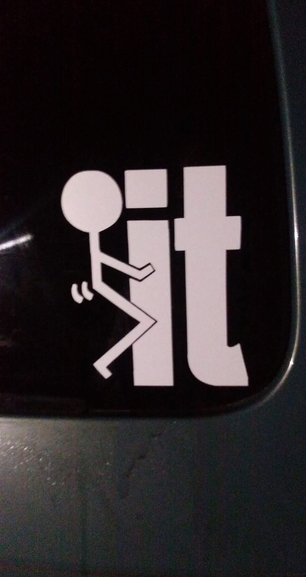 F-It Decal