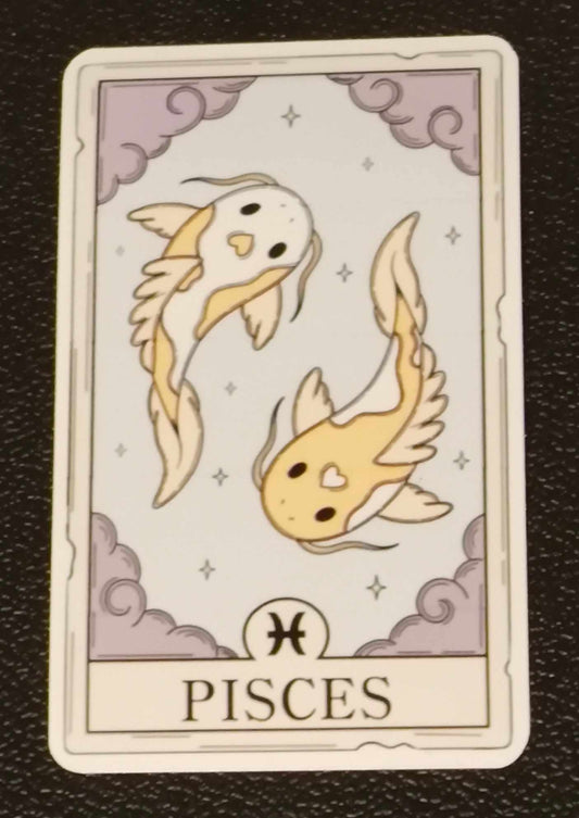 Pisces (Pastel Card)