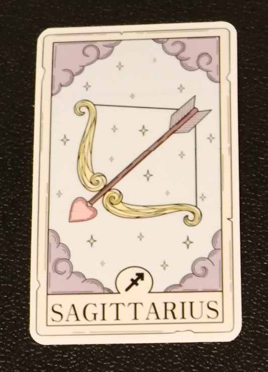 Sagittarius (Pastel Card)