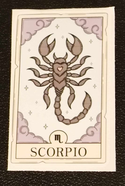 Scorpio (Pastel Card)