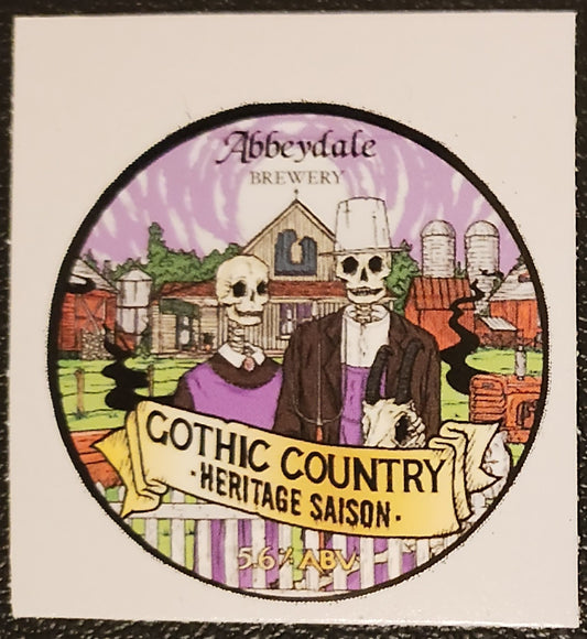Gothic Country Vintage Sticker