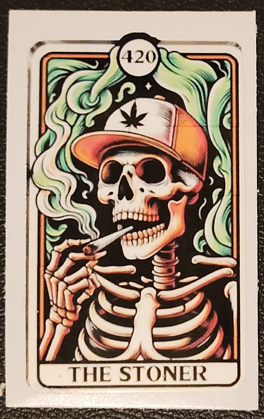 The Stoner 420 Card sticker.
