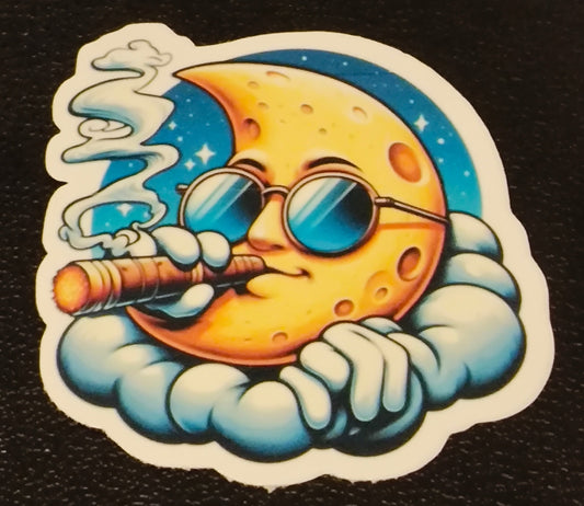 Stoner in the moon